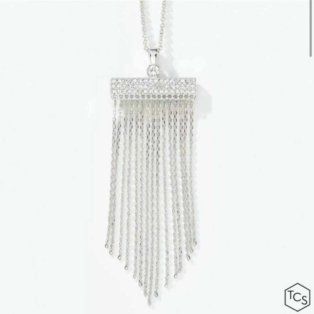 Touchstone Crystal On the Fringe Necklace